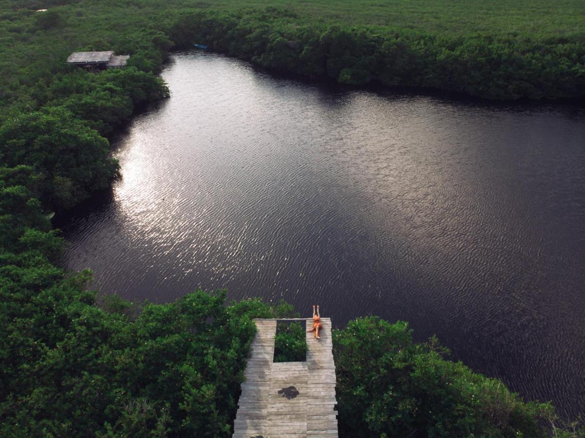 Готель Nativus Glamping & Cenote Тулум Екстер'єр фото