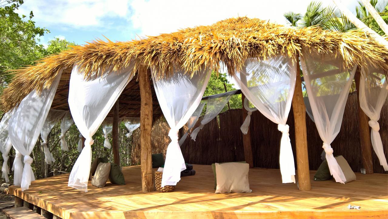 Готель Nativus Glamping & Cenote Тулум Екстер'єр фото