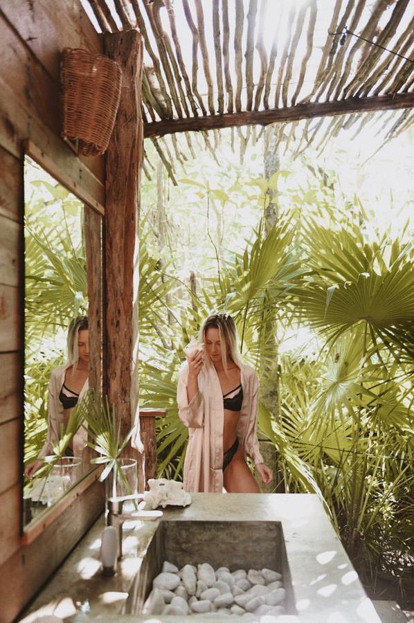 Готель Nativus Glamping & Cenote Тулум Екстер'єр фото